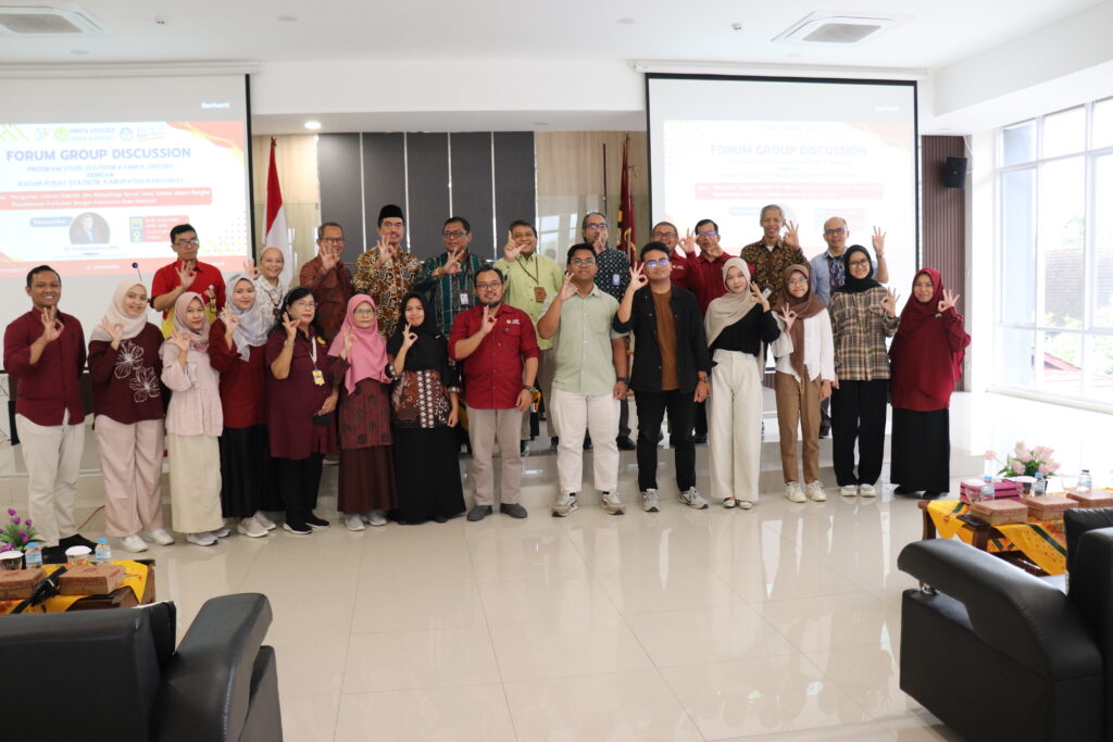 Penyelarasan Kurikulum Prodi Statistika dengan Kebutuhan Data Nasional melalui Focus Group Discussion Bersama BPS RI